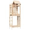 vidaXL Spielturm Braun 52,5 x 85 x 238 cm Massives Kiefernholz