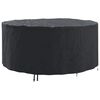 vidaXL M&ouml;belbezug Schwarz 200 x 200 x 71 cm 600D Oxford Stoff