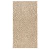 vidaXL Teppich ZIZUR 60x110 cm Jute-Optik Indoor und Outdoor