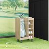 vidaXL Golf Schrank Mit Rad Uni Sonoma-Eiche 65 x 45 x 98 cm