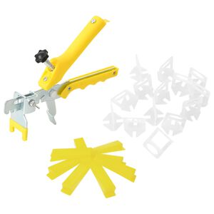 vidaXL Fliesen-Nivelliersystem 250 Keile 500 Clips 1 mm