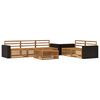 vidaXL Outdoor-Sofagarnitur 6 pcs Natur Massivholz Akazie