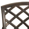 vidaXL 5-tlg. Bistro-Set Aluminiumguss Bronzen