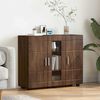 vidaXL Sideboard Braun Eichen-Optik 55,5 x 29 x 100 cm Holzwerkstoff