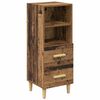 vidaXL Sideboard Altholz 34 x 34,5 x 90 cm Holzwerkstoff