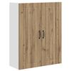 vidaXL Wandschrank LUCCA Artisan-Eiche 80 x 31 x 100 cm Holzwerkstoff