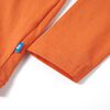 Kinder-Langarmshirt Dunkelorange 116