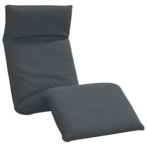 vidaXL Sonnenliege Klappbar Anthrazit 175x54x8,5 cm Oxford-Gewebe