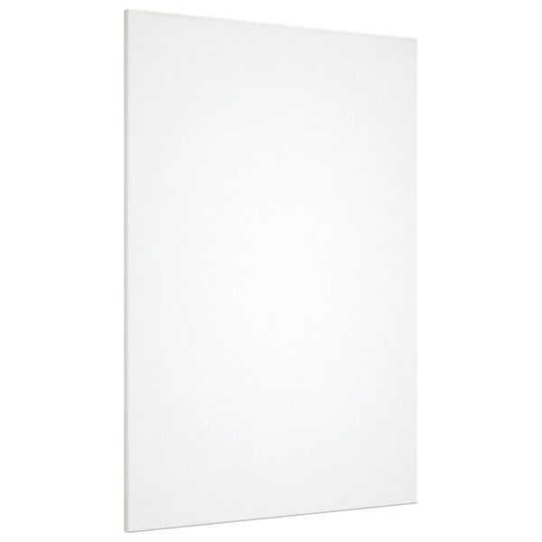 vidaXL Spannleinw&auml;nde 12 Stk. Wei&szlig; Stoff und Massivholz Kiefer