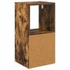 vidaXL Nachttisch Ger&auml;ucherte Eiche 30,5 x 27 x 59,5 cm Holzwerkstoff