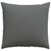 vidaXL Sofakissen 2 Stück Dunkelgrau 45 x 45 cm Stoff