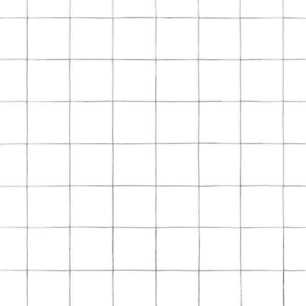 vidaXL Maschendraht Verzinkter Stahl 25x0,5 m Silbern