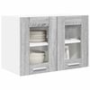 vidaXL H&auml;ngeschrank 2 pcs Graues Sonoma 60 x 31 x 40 cm Holzwerkstoff