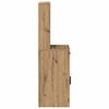 vidaXL Highboard Artisan-Eiche 41 x 40 x 135 cm Holzwerkstoff