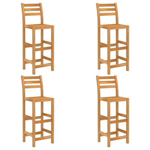 vidaXL 5-tlg. Gartenbar-Set Massivholz Akazie