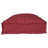 vidaXL Kissen Weinrot 100 x 40 x 8 cm Oxford-Stoff