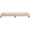 vidaXL Boxspringbettgestell Cappuccino-Braun 140x200 cm Kunstleder