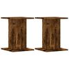 vidaXL Pflanzenst&auml;nder 2 Stk. R&auml;uchereiche 30x30x40 cm Holzwerkstoff