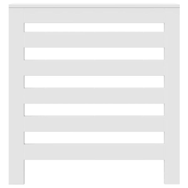 vidaXL Heizkörperverkleidung Weiß 78x20x82 cm Holzwerkstoff