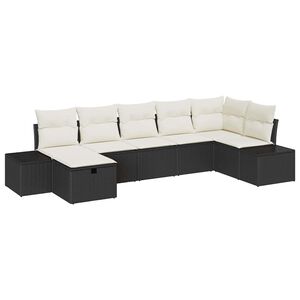 vidaXL Sofa Set 8 stk. Poly-Rattan