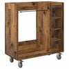 vidaXL Golf Schrank Mit Rad Uni Altholz 90 x 45 x 98 cm
