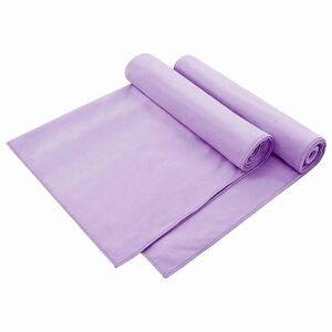 vidaXL Au&szlig;enstuhl Handt&uuml;cher 2 pcs Lila 130 x 60 cm