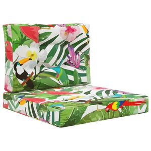vidaXL Sofakissen f&uuml;r drau&szlig;en Polyester Bunt 60 x 60 cm