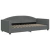 vidaXL Tagesbett Dunkelgrau 90x200 cm Stoff