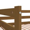 vidaXL Tagesbett Ausziehbar Honigbraun Massivholz Kiefer 2x(90x200) cm