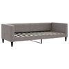 vidaXL Tagesbett mit Matratze Taupe 80x200 cm Stoff