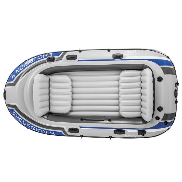 Intex Schlauchboot mit Rudern und Pumpe Excursion 4 68324NP