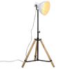 vidaXL Stehleuchte 25 W Wei&szlig; 75x75x90-150 cm E27