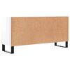 vidaXL TV-Schrank Hochglanz-Wei&szlig; 103,5x30x50 cm Holzwerkstoff