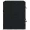 vidaXL Waschbeckenunterschrank Schwarz Eichen-Optik 38,5 x 41 x 48 cm