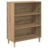 vidaXL Sideboard Artisan-Eiche 69,5 x 32,5 x 90 cm Holzwerkstoff