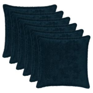 vidaXL Kissenbezug 6 stk. HOUTEN Marineblau 30 x 30 cm