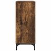 vidaXL Sideboard Ger&auml;ucherte Eiche 79,5 x 33 x 82 cm Holzwerkstoff