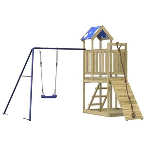 vidaXL Spielturm Impr&auml;gniertes Kiefernholz