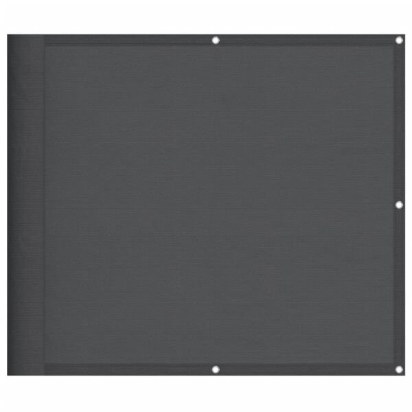 vidaXL Balkon-Sichtschutz Anthrazit 90x1000 cm 100 % Polyester-Oxford
