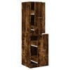 vidaXL Apothekerschrank R&auml;uchereiche 30x41x144,5 cm Holzwerkstoff