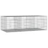 vidaXL Kaninchenk&auml;fig 3 Paneele 163x79x54 cm Verzinktes Eisen