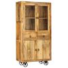 vidaXL Highboard Massivholz Mango 95x45x185 cm