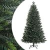 vidaXL K&uuml;nstlicher klappbarer Weihnachtsbaum 120 cm PVC und Metall