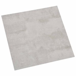 vidaXL Selbstklebende Bodenplanken Wei&szlig; und Grau 30,5 x 30,5 cm
