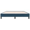 vidaXL Bettgestell ohne Matratze Dunkelblau 140x220 cm Samt