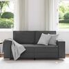 vidaXL Sofa Grau 180 x 78 x 84 cm Stoff