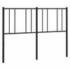 vidaXL Ersatz-Kopfteil Metall Schwarz 150 cm