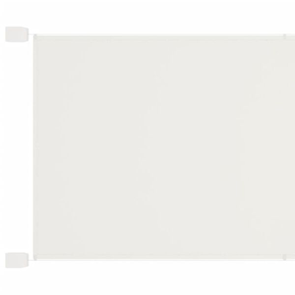vidaXL Senkrechtmarkise Wei&szlig; 140x1200 cm Oxford-Gewebe
