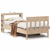 vidaXL Massivholzbett ohne Matratze 75x190 cm Kiefernholz