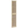 vidaXL Schrankt&uuml;r Natur 201 x 2,1 x 39,5 cm Massives Kiefernholz